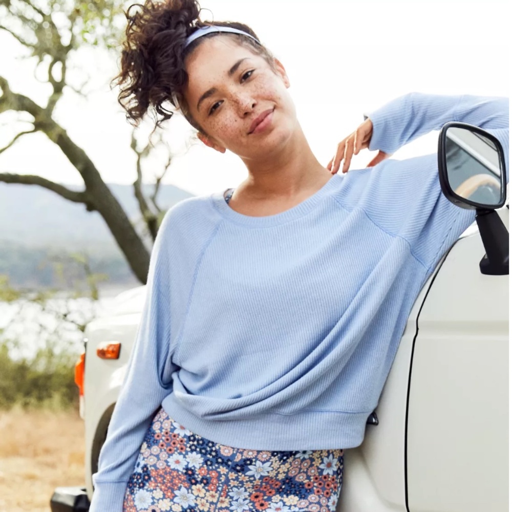 Aerie OFFLINE Ribbed Raglan T-Shirt